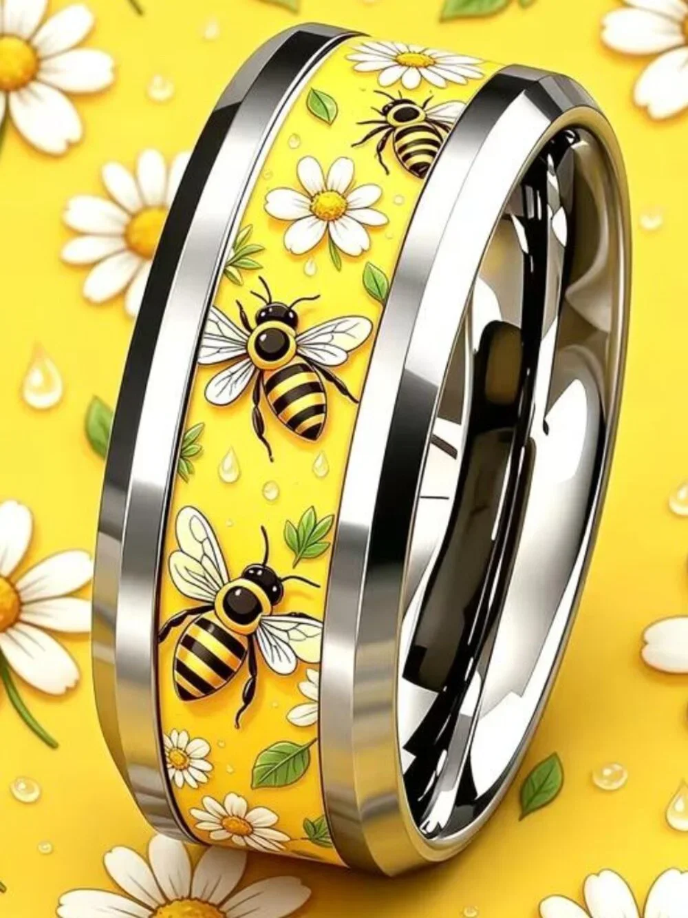 POLINATIN' DAISIES RING